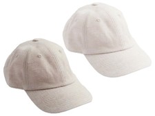 Linen Baseball Cap Ultra Lightweight Adjustable Summer Sun Cap Metal Buckle