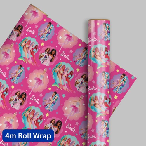 Barbie wrapping paper - paper, 4m