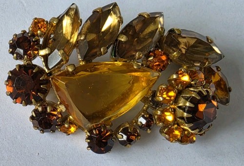 Vtg topaz citrine amber - vtg,