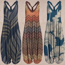 Floral Romper Harem Baggy