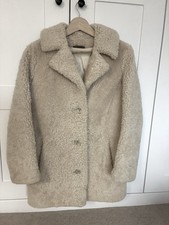 Stunning Vintage Real Shearling / Sheepskin Coat - Size Medium