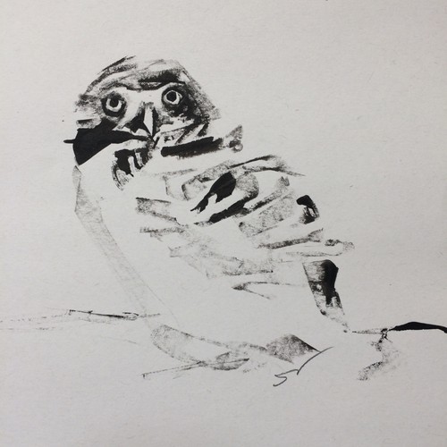 Original signed ink sketch - original,