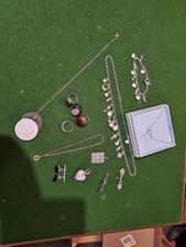 Bundle Vintage/Modern Stamped 925 Or Silver - Jewellery 120g approx  Not Scrap! 