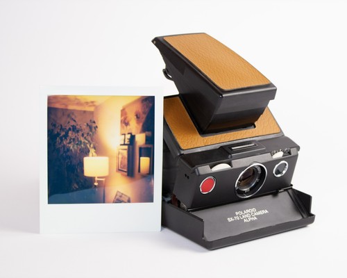 Polaroid leather skin - sx-70,