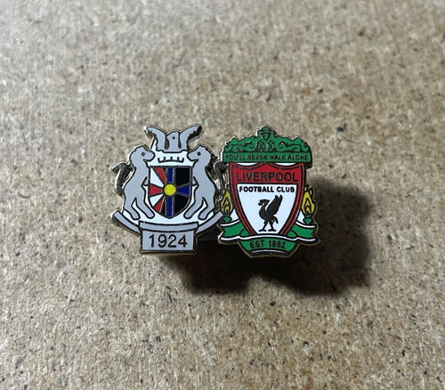 Liverpool enamel football - liverpool,