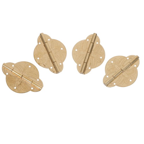 Pcs antique brass hinges - antique,