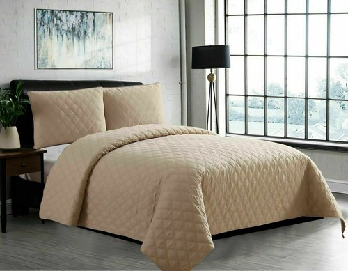Quality luxury quilted - quilted, 3pcs