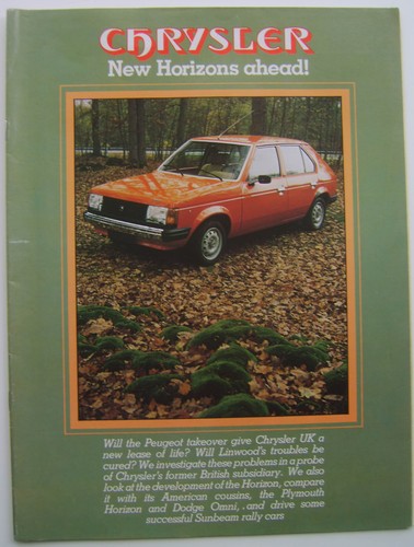 Chrysler new horizons - chrysler,