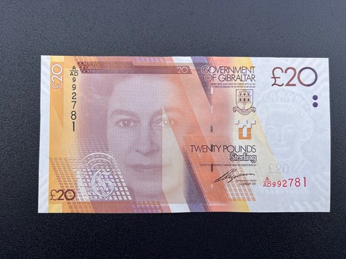 Banknote gibraltar bank - gibraltar,