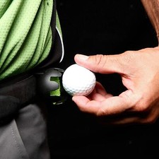 Golf Ball Cleaner Portable Golf Ball Washer Attaches to Belt Lightweight Golf