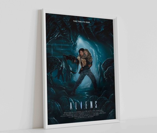 Aliens film movie poster - aliens,