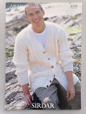 MAN'S ARAN JACKET Knitting