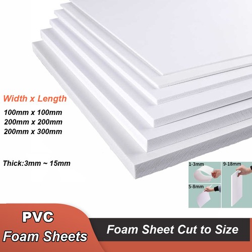 White pvc foam - white,