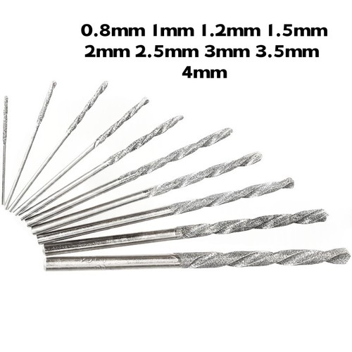 Diamond coated twist - diamond, drill