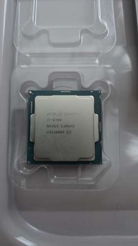 Intel core 8700 2ghz - core, i7-8700