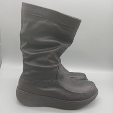 Fitflop Boots Leather Black