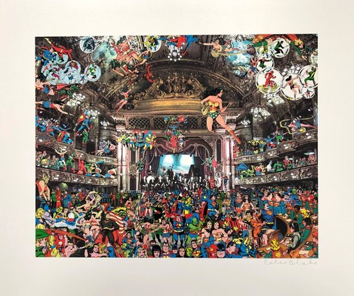 Peter blake superheros - peter, print