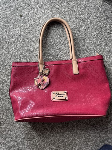 Guess pink handbag from - guess,
