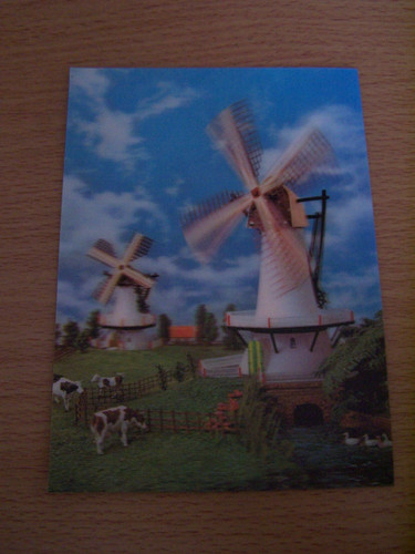 Lenticular postcard a - postcard,