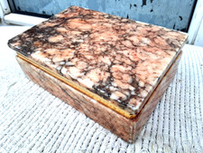 VINTAGE MARBLE TRINKET STORAGE