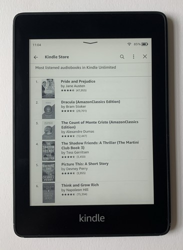 Amazon kindle paperwhite - amazon,