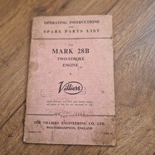 Vintage Villiers Mk28B Engine
