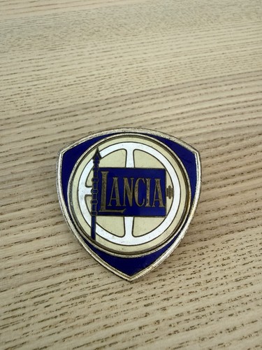 Vintage lancia grille badge - vintage,