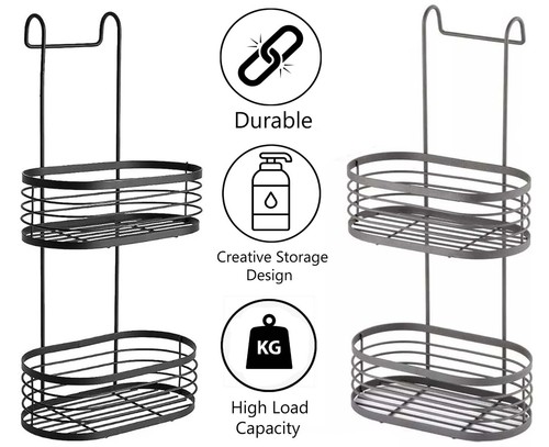 Over shower caddy tier - tier, oval