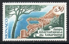 MONACO MNH 1967 SG884 International Tourist Year