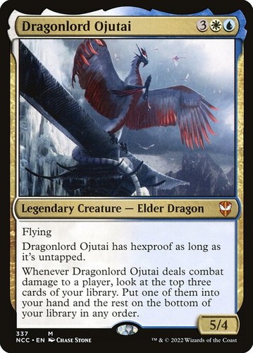 Mtg dragonlord ojutai ncc - dragonlord, ~