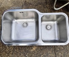 Two Pieces of Black Granite