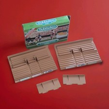 Subbuteo Terrace Set 61142 Stadium Terracing + Supports BOXED TAN