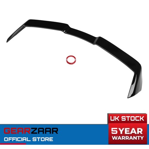 Rear roof spoiler - rear, for
