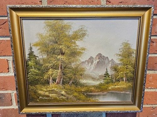 Woodville signed mountain - p.,