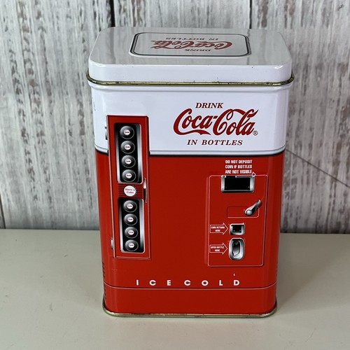 Coca cola vending - machine, tin