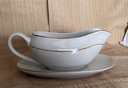 Gravy boat fine china - boat,