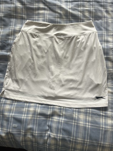 Ladies slazenger white skort - white,