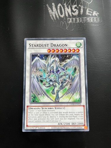 Yugioh stardust dragon common - yugioh,