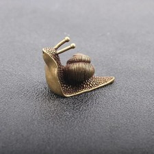 Brass Snail Animal Statue