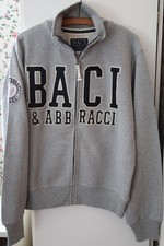Baci & Abbracci Milano zip sweatshirt Mens - Grey - size Large