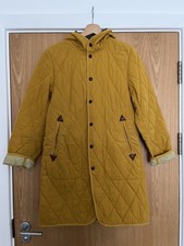 OMNIGOD Mustard Hooded Quilted