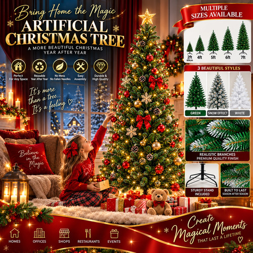 Christmas tree with stand - tree,
