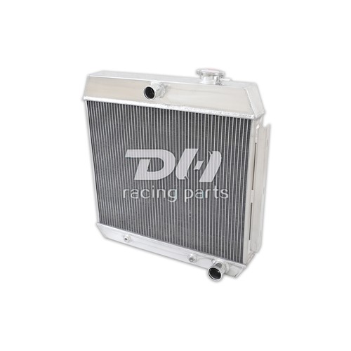Row aluminum radiator - aluminum, for