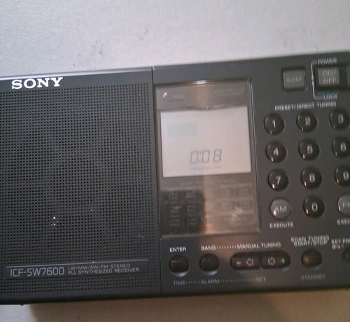 Sony icf sw7600 - icf-sw7600, band