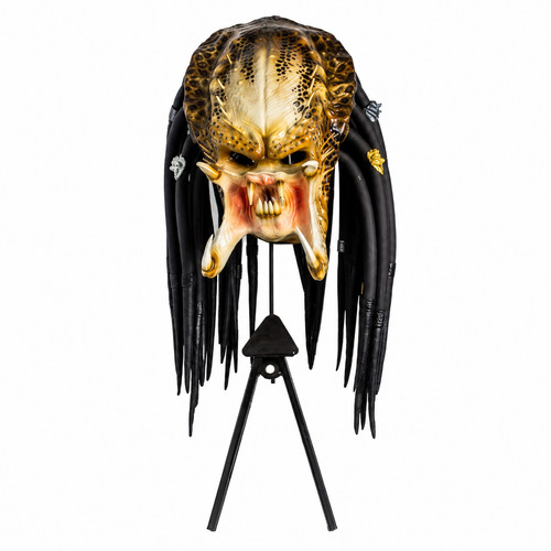 Predator latex full head mask - latex,