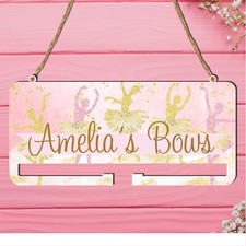 Personalised Girls Hair Bow