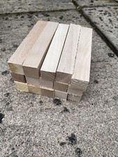 15 Beech Pen Blanks Approx 6” X 1” SQ