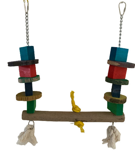 Fun trapeze hanging parrot - trapeze,