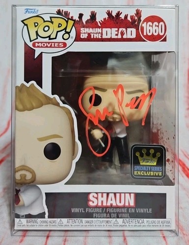 Simon pegg signed shaun - pegg,