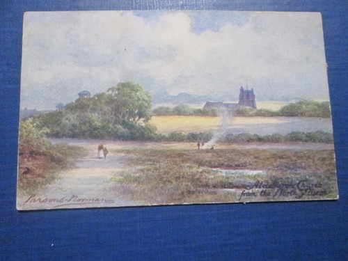 Postcard aldeburgh church - postcard,